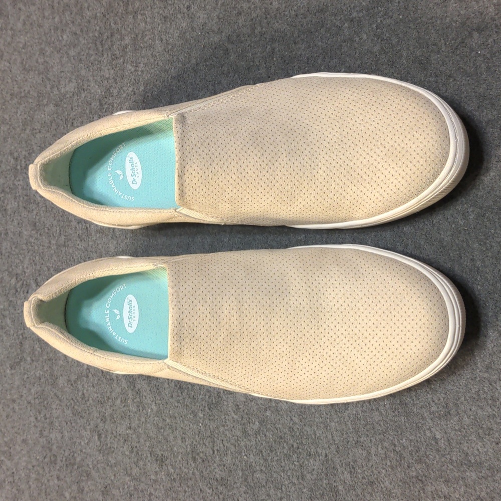 Dr. Scholl's Do It Right Comfort Sneaker, Women's Size 9 M, Griege
